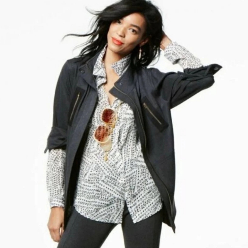 Cabi Love Carol Modern Mesh Jacket, Size M